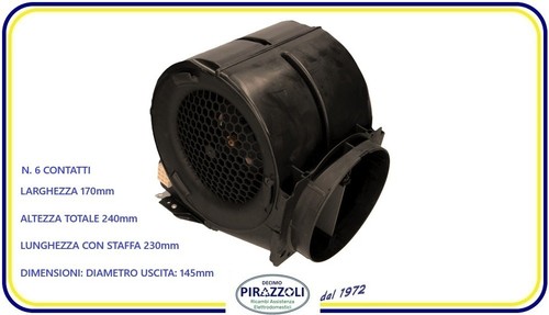Kit assieme motore ventola - motore,